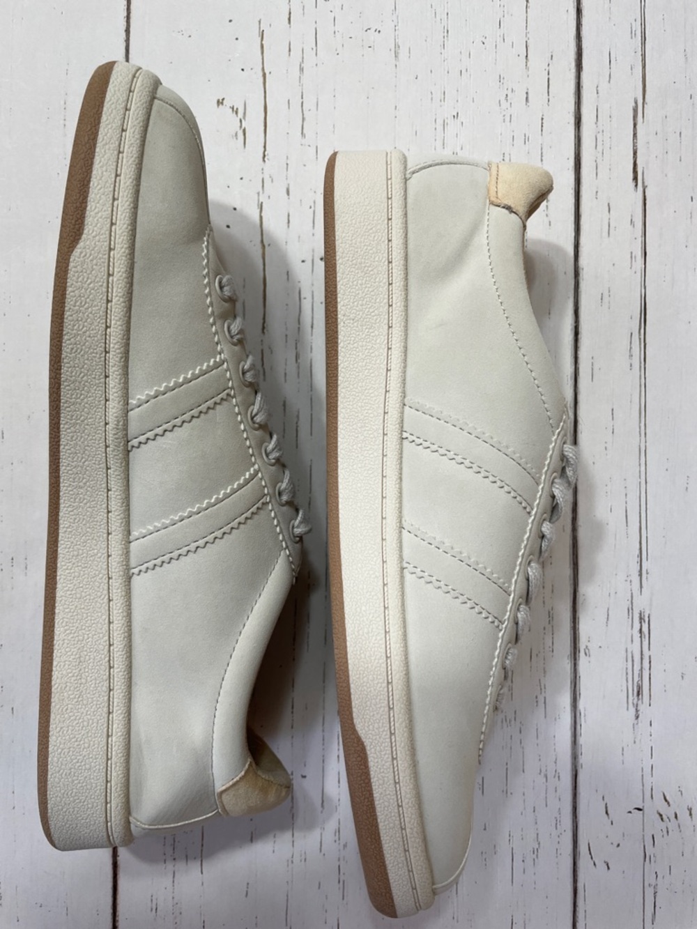 A New Day Light Grey Blaire Sneakers with Light Blush Pink Accents, size 9, NWOT - Picture 3 of 13